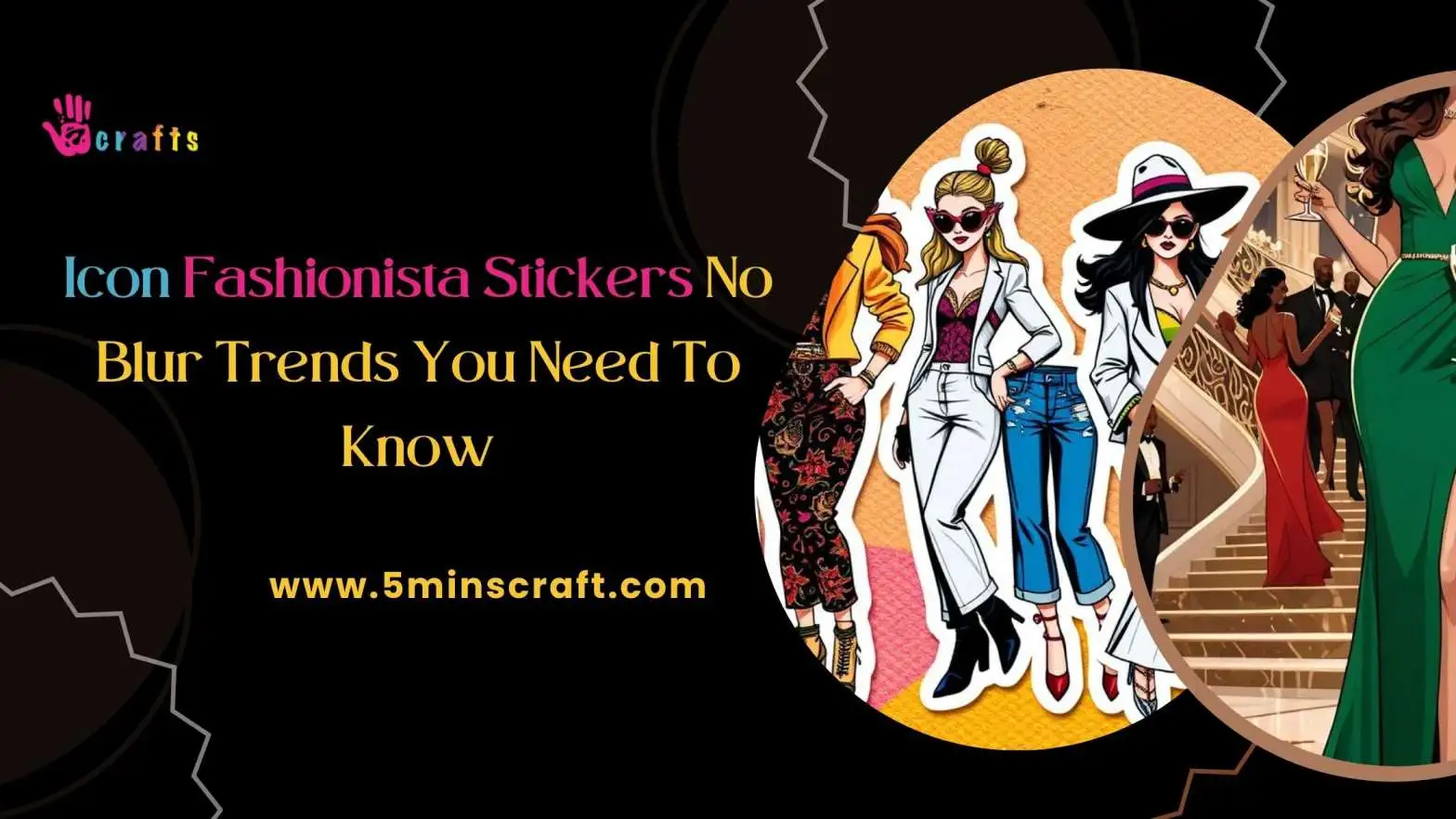 Icon Fashionista Stickers No Blur Trends You Need To Know