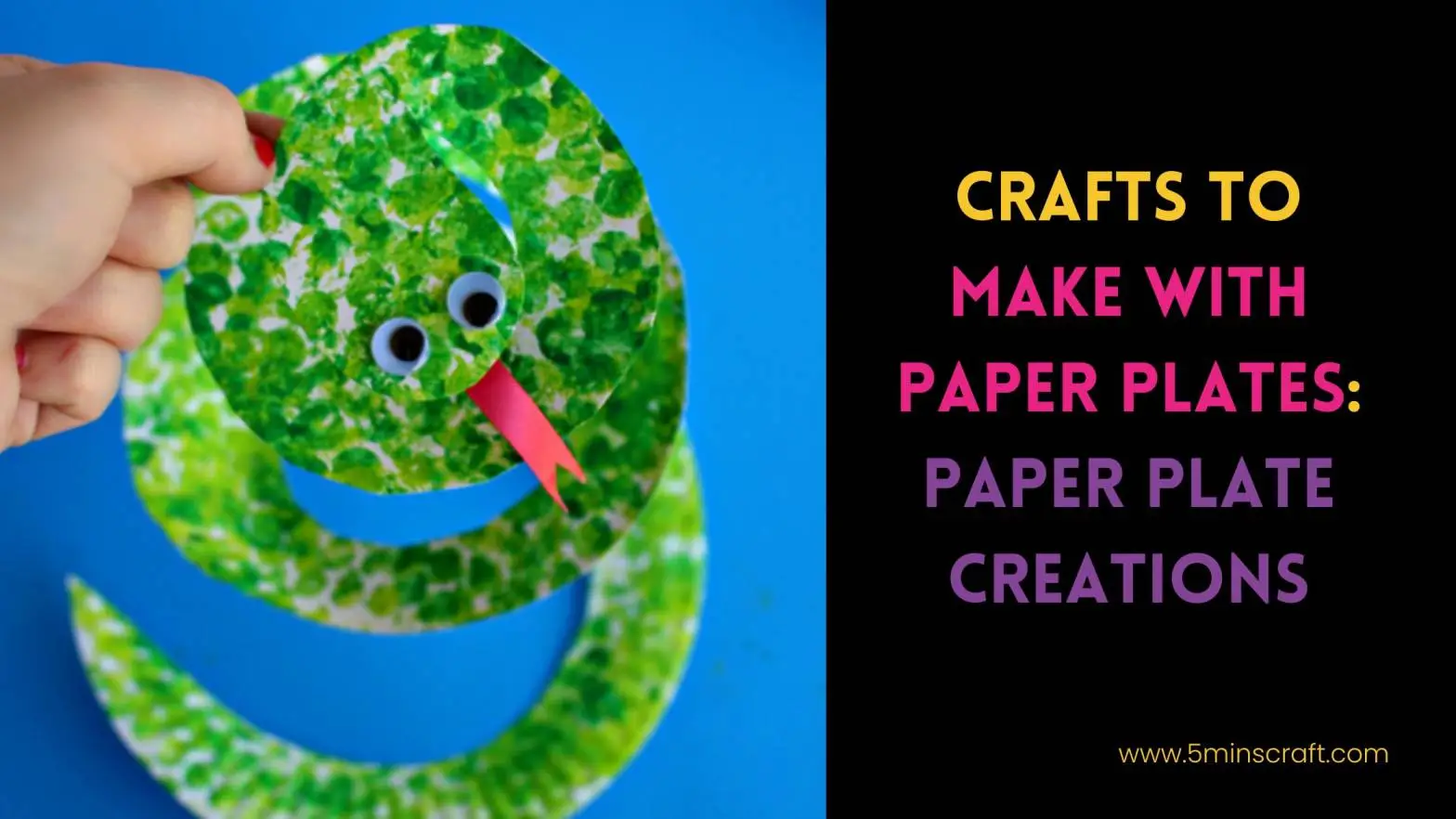  Crafts To Make With Paper Plates​: Paper Plate Creations