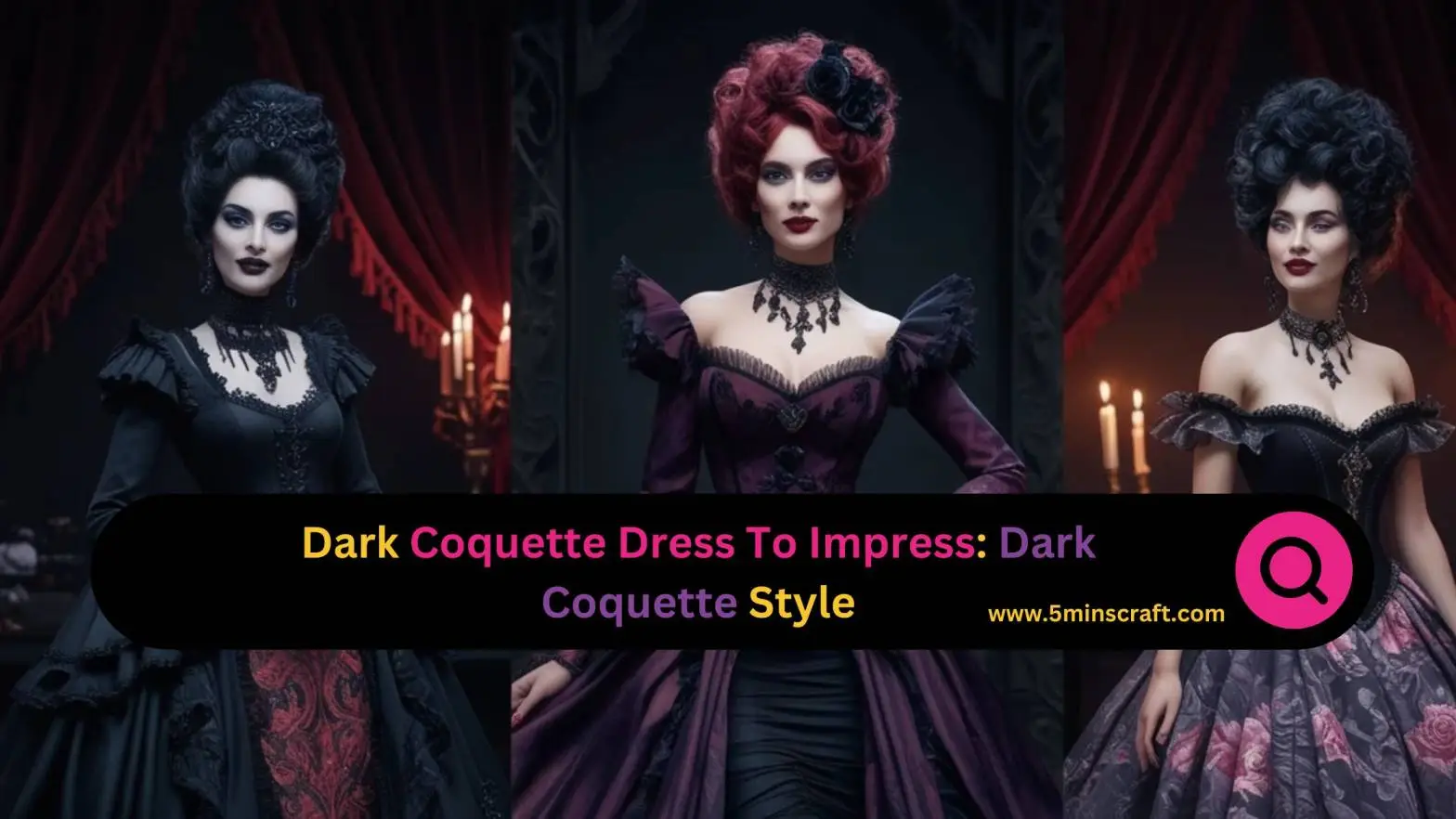 Unveiling the Dark Coquette Dress To Impress Trends